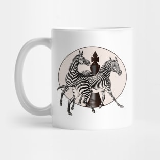 Zebra herd Africa Mug